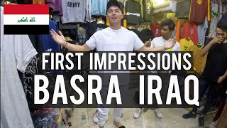 Americans First Impressions of BASRA IRAQ 🇮🇶أولى إنطباعات أمريكي حول البصرة العراق [upl. by Urbani]