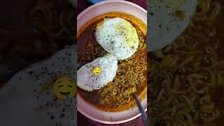 Spicy chilli oil Maggie 🔥🤤food [upl. by Glaser21]