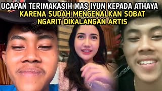 🔴LIVE TERBARU❗UCAPAN TERIMAKASIH MASIYUN UNTUK ATHAYA YANG SUDAH MENGENALKAN SOBAT NGARIT [upl. by Telracs]