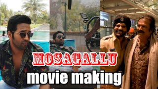 Mosagallu Movie Making Video  Manchu Vishnu Kajal Agarwal Sunil Shetty  Greatandhra [upl. by Tound]