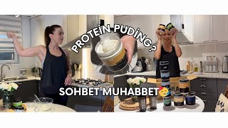 SOHBET VE TARİF  protein puding MLA Protein youtubea geri dönüş [upl. by Larue]