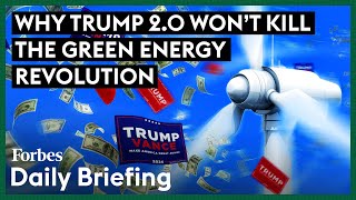 What Donald Trumps Presidency Means For The Green Energy Sector [upl. by Yentrok]