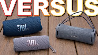 Sony ULT Field 1 vs JBL Flip 6 amp JBL Charge 5  Sony Is Doing It Better [upl. by Nina]