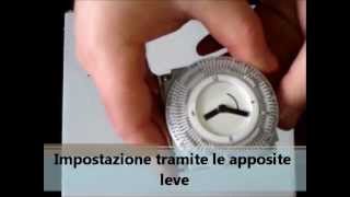 Timer programmabile settimanalegiornaliero alimentato batteria 15 [upl. by Figone584]