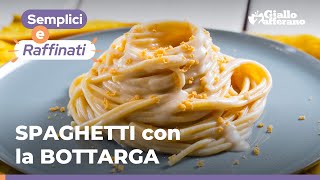 SPAGHETTI con la BOTTARGA il CAVIALE del MEDITERRANEO😎🍝🤍 [upl. by Ahsinauq]