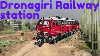 Dronagiri Railway Station Update  New Rail Line Dronagiri in Navi Mumbai [upl. by Kursh]