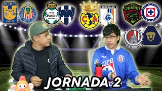 PRONOSTICOS JORNADA 2 LIGA MX [upl. by Hime]