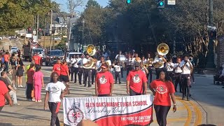 Glen Oaks High School Marching Band  The 2024 Fifolet Halloween Parade [upl. by Kordula]