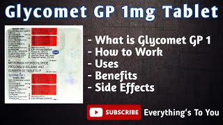 Glycomet GP1mg  Sugar Tablet  Diabetics Tablet  Medicines details in tamil  Marundhu Kadai [upl. by Thora]