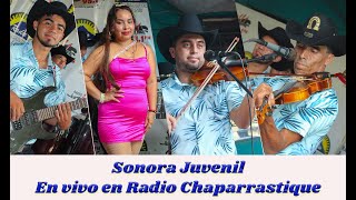 La Campesina Ft Sonora Juvenil en Radio Chaparrastique [upl. by Olegnaid960]