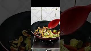 Stir Fry Veggiesshorts  Healthy recipe for weight loss  Sauteed vegetables [upl. by Ikcin]