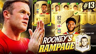 SELLING EVERYONE amp BUYING OUR NEW INSANE CB ROONEYS RAMPAGE 13 FIFA 22 [upl. by Heid34]