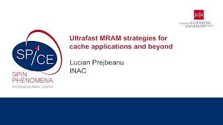 Talks  Ultrafast Spintronics  Lucian PREJBEANU INAC [upl. by Goodrow]