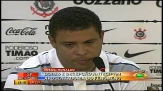 Coletiva do Ronaldo Fenômeno oficializando a aposentadoria 26 [upl. by Lee108]