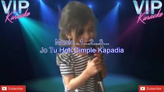 Saaton Janam Tujhko Paate Karaoke Song With Scrolling Lyrics [upl. by Madaih]