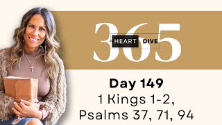 Day 149 1 Kings 12 Psalms 37 71 amp 94  Daily One Year Bible Study  Audio Bible amp Commentary [upl. by Arni800]