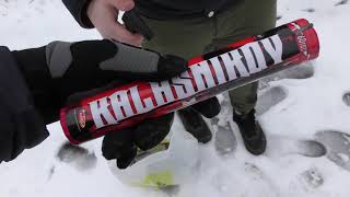 VUURWERK STOKEN IN DE SNEEUW [upl. by Hallsy]