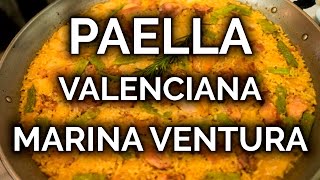 LA MEJOR PAELLA DE MADRID La paella valenciana de la Arrocería Marina Ventura Barrio de Las Letras [upl. by Lezirg]