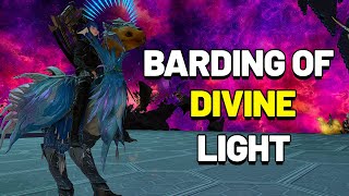 Final Fantasy XIV Endwalker Barding of Divine Light [upl. by Mcclenaghan562]