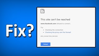 How to Fix Some Websites Not LoadingOpening in Any Browser Issue  Windows 10 [upl. by Bekelja]