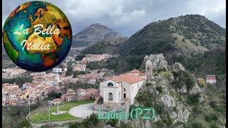 Lauria PZ  Basilicata  Italy  Video con drone [upl. by Lula]