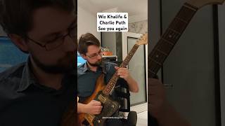 seeyouagain charlieputh wizkhalifa guitar guitarsolo guitarcover solo cover [upl. by Stronski]