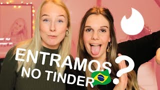 ENTRAMOS NO TINDER BRASILEIRO REACT [upl. by Fredericka488]