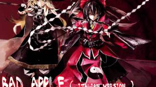 Touhou Project  BAD APPLE Italian 歌ってみた 【Revie ver】 [upl. by Feetal112]