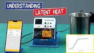 Latent Heat Experiment Using Data Logger in Smartphone  Experiments amp Demonstrations [upl. by Nani]