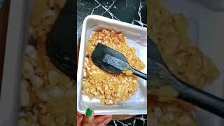 Mungfali ki barfi swadgharka recipe food chawalkepapad cooking cake barfi mungphalibarfi [upl. by Zennie120]