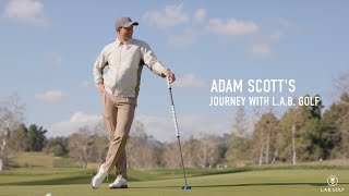 Adam Scotts Journey With LAB Golf [upl. by Aitsirt383]