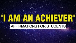 Affirmations For Students Success in Exams Study amp Learning  Law Of Attraction  Manifest [upl. by Demmer]