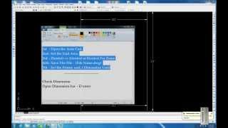 1  Step AutoCad 2007 [upl. by Ahsataj]