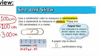 Centimeters and Meters Math Grade 2 [upl. by Brunhilda]