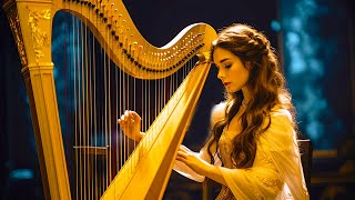 Heavenly Harp Music 🎵 Serene Melodies for Stress Relief amp Deep Relaxation [upl. by Khan]