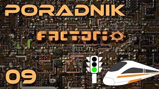 Poradnik Factorio 09 – Sygnały kolejowe sieć kolejowa cz 2 [upl. by Atin]