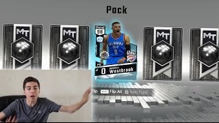 I PULLED 98 DIAMOND RUSSELL WESTBROOK NBA 2K17 DRAFT AND PLAY [upl. by Balf]