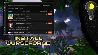 How to Install Curse Forge 2024 [upl. by Aramot991]