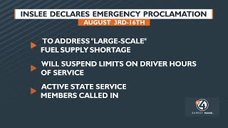 Gov Inslee declares emergency wildfire proclamation [upl. by Eyt523]