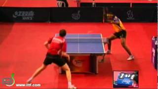 Achanta Sharath Kamal vs Kirill SkachkovSpanish Open 2011 [upl. by Chelton649]