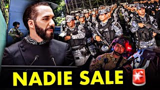 NADIE SALE🚨 Bukele les Vuela la Cabeza a Pandill3ros Escondidos en Operativo [upl. by Marrilee242]