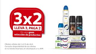 Alcampo  3x2 en una gran selección de productos [upl. by Nerua]