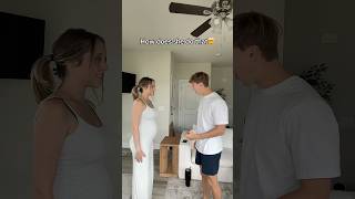 My Husband Reacts to My Baby Bump Deflating [upl. by Elletnahc356]