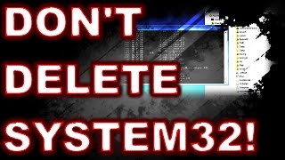 What really happens when you delete System32 [upl. by Leksehc718]