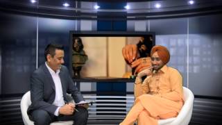 Satinder Sartaj interview by Beant Singh on Sangat Television UK [upl. by Magena936]