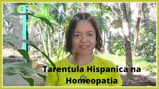 Tarentula Hispanica na Homeopatia [upl. by Nagirrek680]