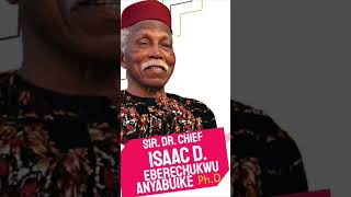 SIR CHIEF DR ISAAC D EBERECHUKWU ANYABUIKE Book launch and celebration 26102024 [upl. by Anirahc]