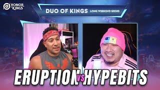 ERUPTION VS HYPEBITS INOM SUKA PAG NATALO [upl. by Harding]