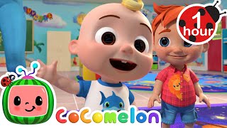 Learn How To Exercise Song  Cocomelon  Nursery Rhymes amp Cartoons for Kids  Moonbug [upl. by Ahsilrac]