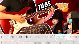 Fire Force OP Full  quotInfernoquot Guitar Cover 『TAB』 [upl. by Micco850]